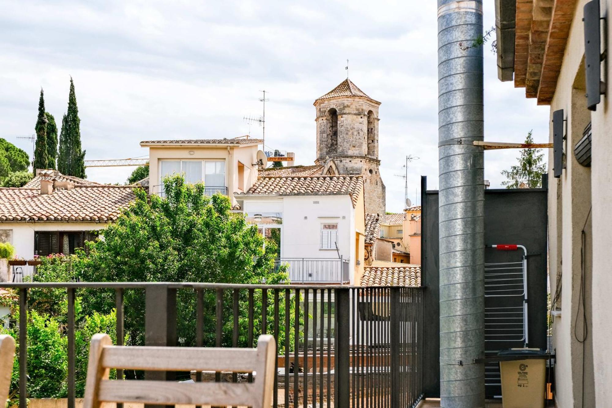 Ca Leudald 3 Apartamento En Besalu Con Terraza Exteriér fotografie